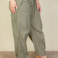 Plus Size Drawstring Waist Parachute Pants