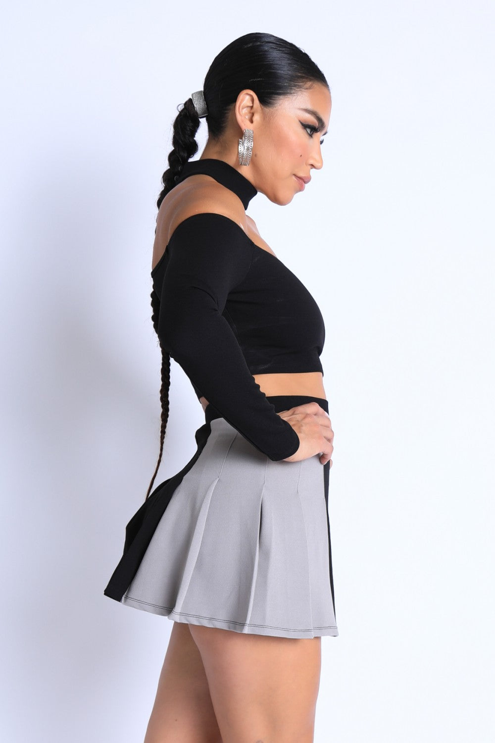 Choker Off-shoulder Set