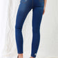 High-waisted Skinny Denim Jeans