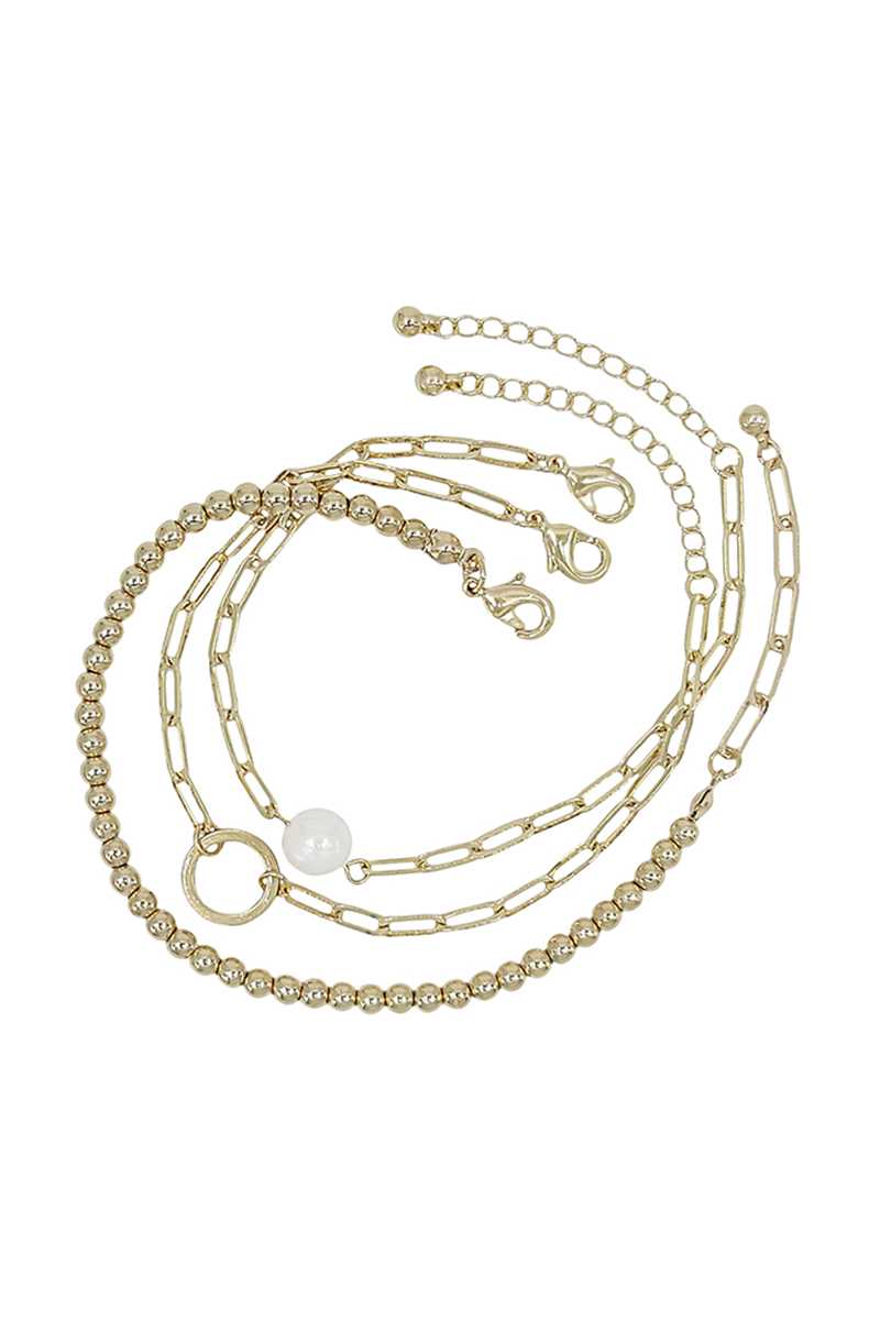 Pearl Bracelet  Set