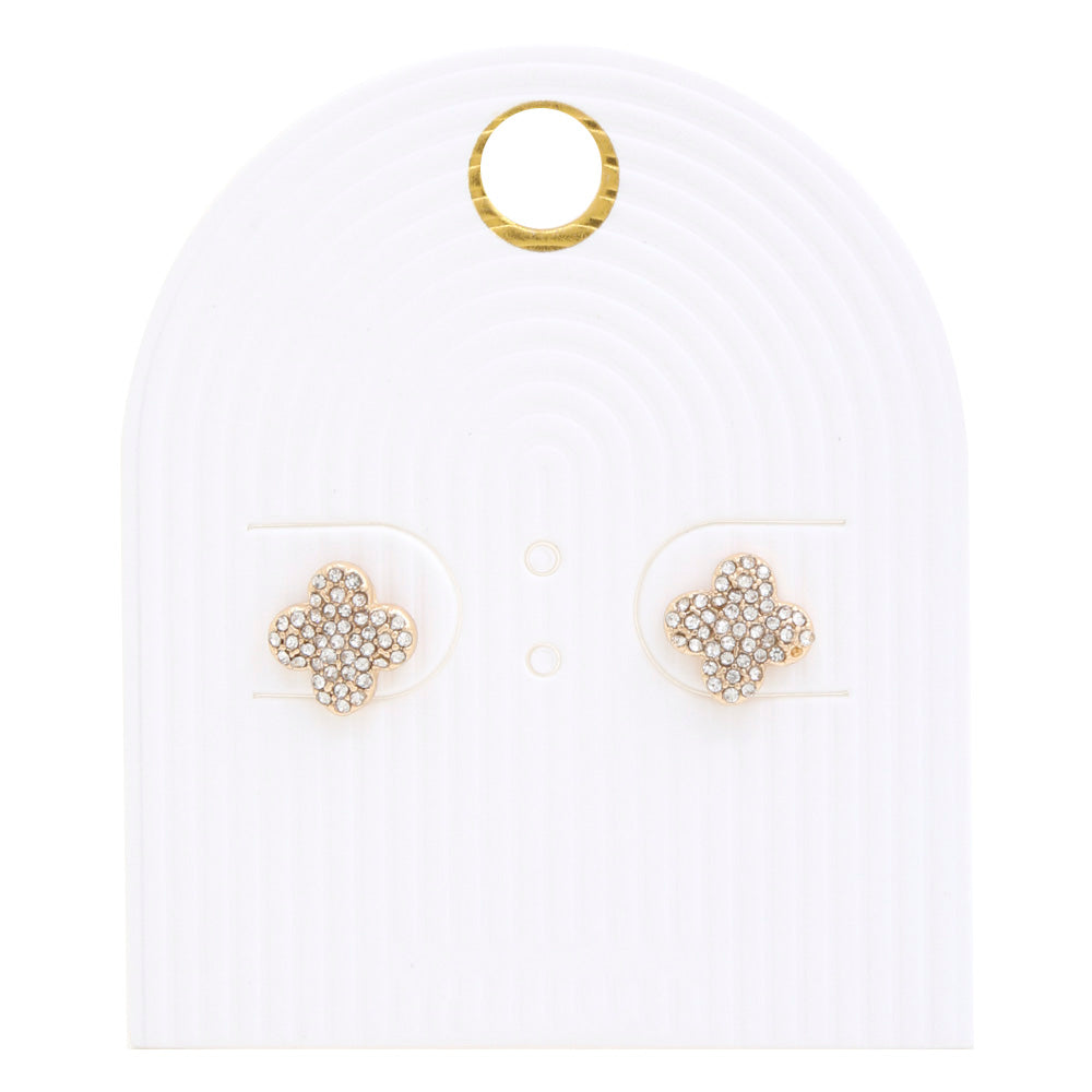 Dainty Moroccan Shape Post Earring